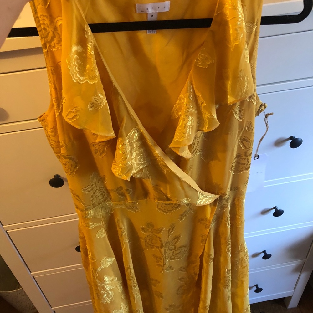 Leith marigold summer dress